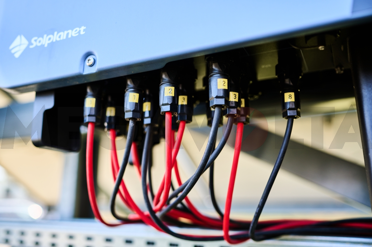 projekt przyłącza farmy pv