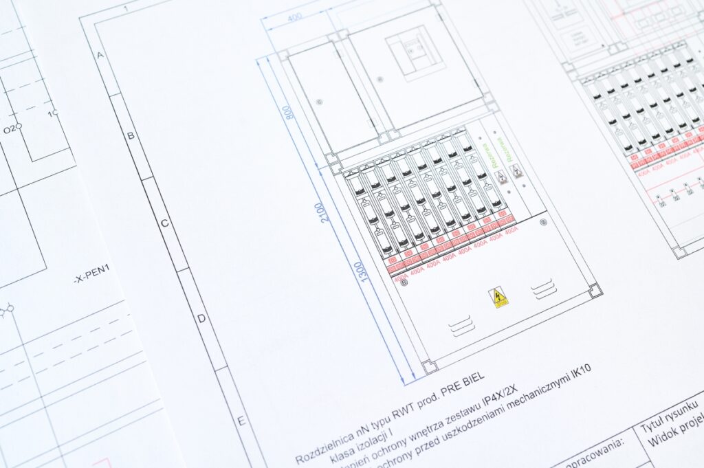 projekt układu SZR Opole