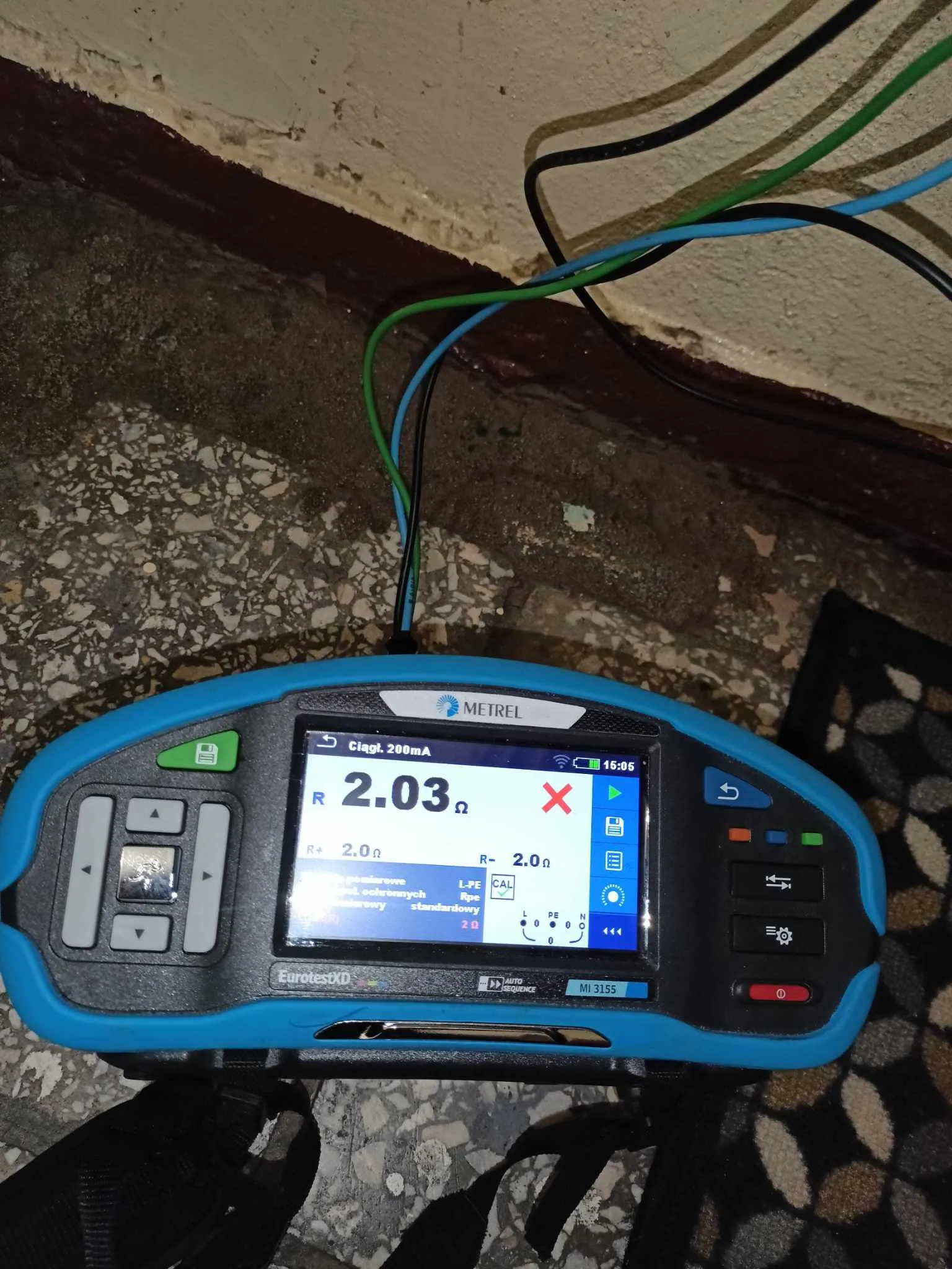 Pomiary ciągłości przewodów