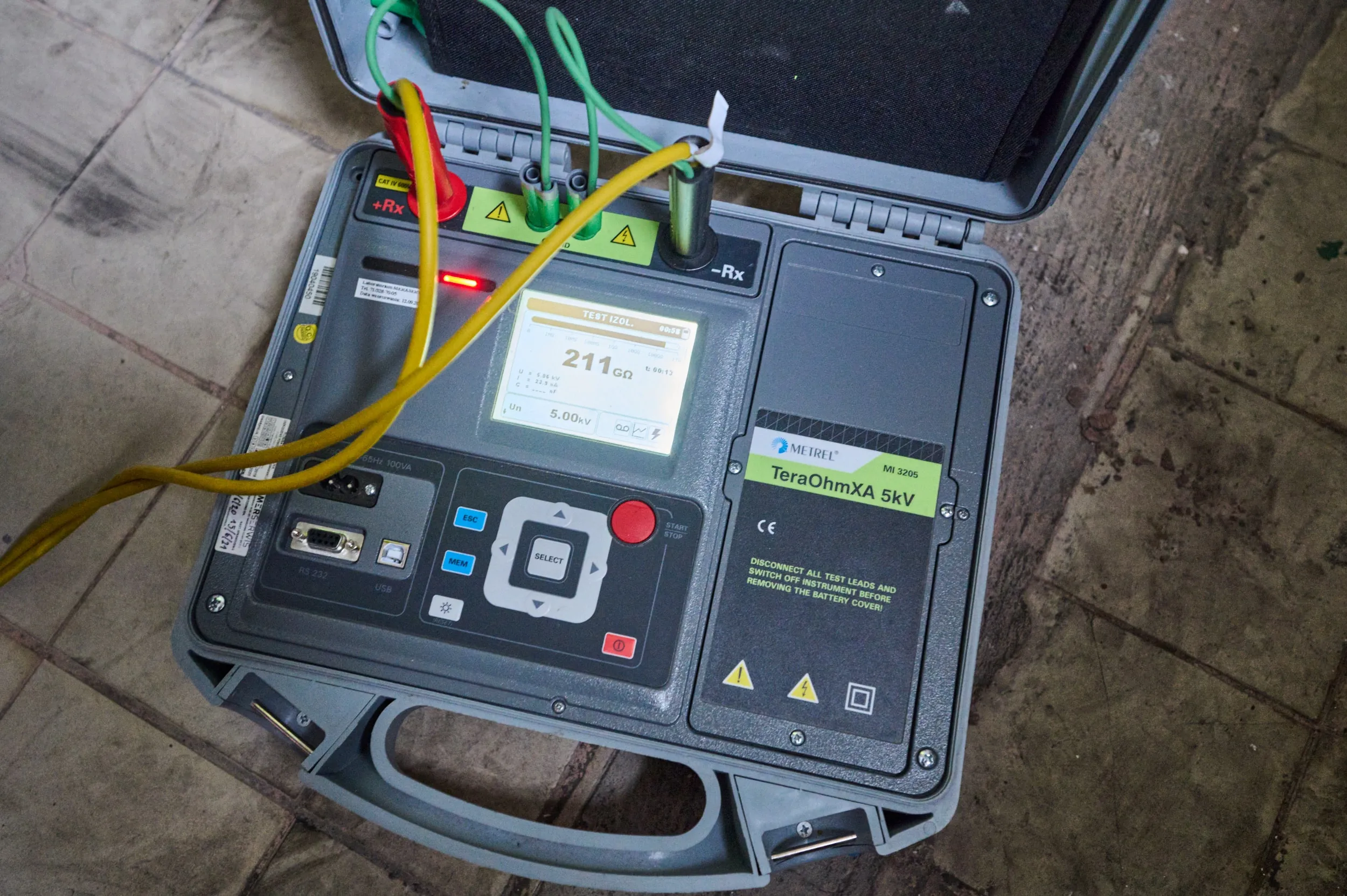 Pomiary okresowe instalacji elektrycznej