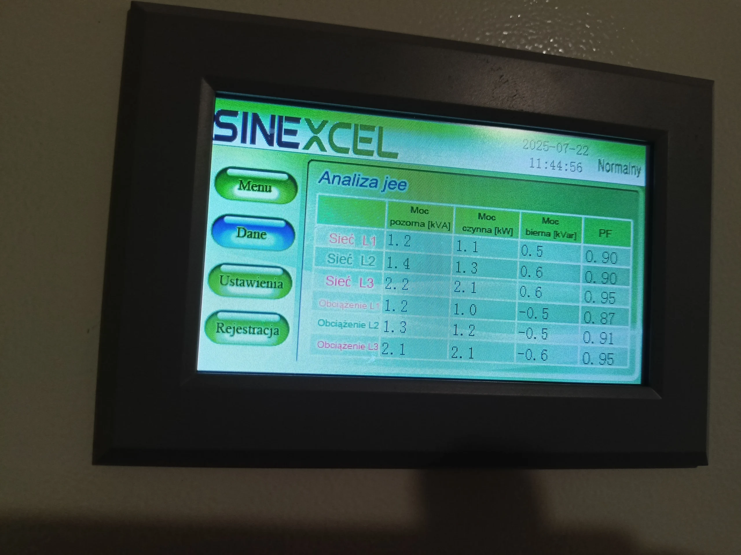 Pomiary układu kompensacyjnego