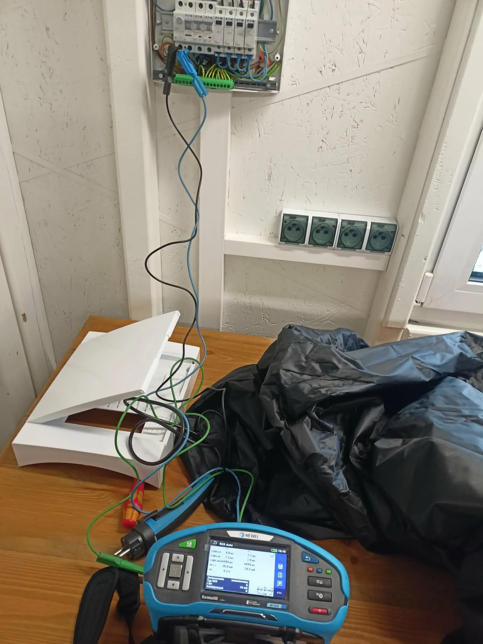 Pomiary wyłączników różnicowoprądowych