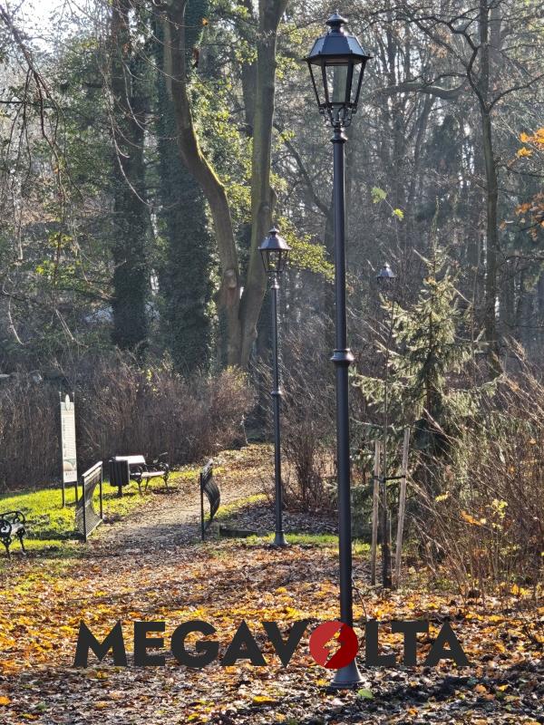 nazdor elektryczny oswietlenie parkow