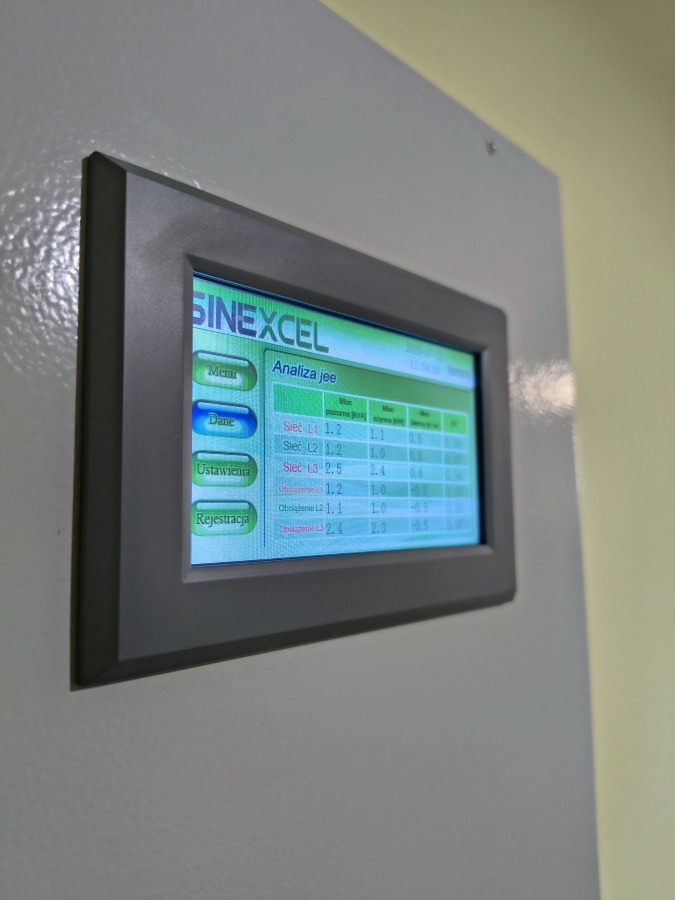 projekty kompensacji mocy biernej