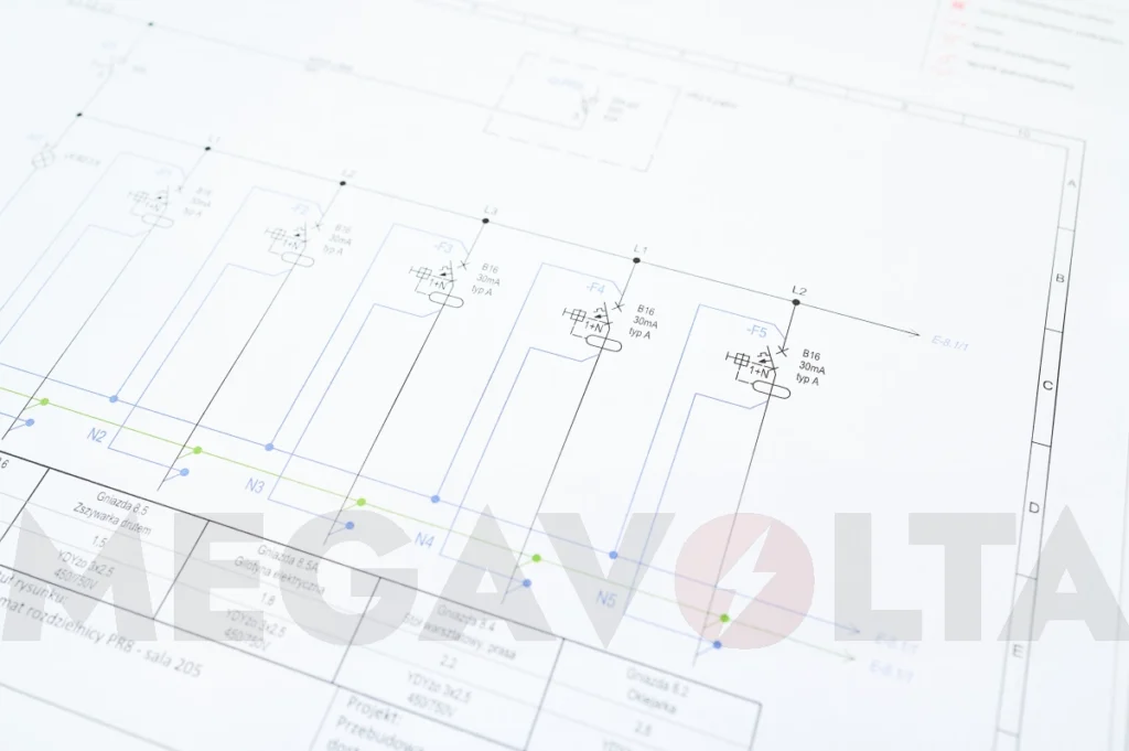 projekt instalacji elektrycznej Łubniany
