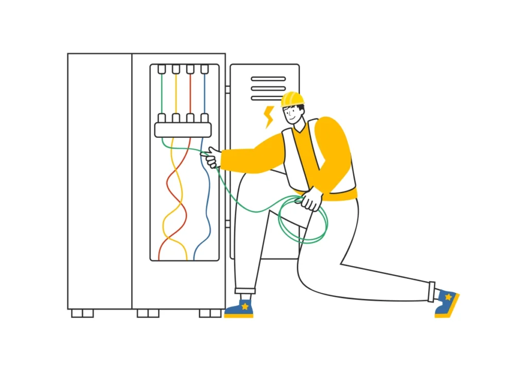 montaż rozdzielnicy elektrycznej